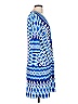 DM Donna Morgan Print Blue Casual Dress Size 12 - photo 4