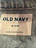 Old Navy 100% Cotton Blue Denim Jacket Size 6-12 mo - photo 3