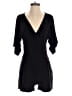 White House Black Market Solid Black Romper Size XXS - photo 1