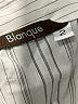 Blanque Stripes Ivory 3/4 Sleeve Button-Down Shirt Size 2X (2) - photo 6