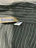 Blanque Stripes Black 3/4 Sleeve Button-Down Shirt Size 2X (2) - photo 6