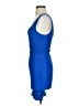Bebe Solid Blue Cocktail Dress Size S (petite) - photo 5