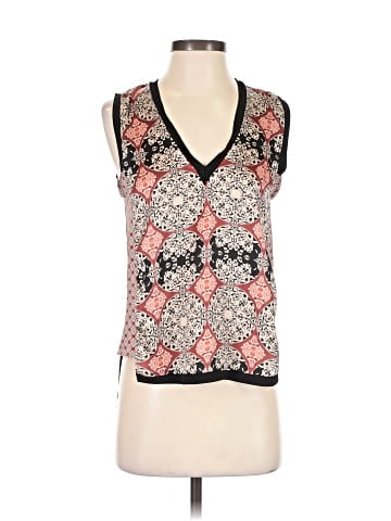 Zara W&B Collection Sleeveless Blouse (view 1)