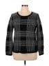 Gap Outlet Houndstooth Black Pullover Sweater Size XL - photo 1
