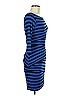 Bailey 44 Stripes Blue Casual Dress Size M - photo 4