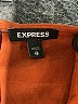 Express Solid Brown Orange Jumpsuit Size XS - photo 4