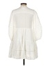 Aqua White Casual Dress Size XS - photo 2