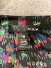 Aqua 100% Polyester Print Black Casual Dress Size M - photo 7