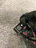 Aqua 100% Polyester Print Black Casual Dress Size M - photo 8