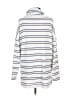 Ann Taylor Stripes White Turtleneck Sweater Size M - photo 2
