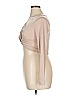 Zaful 100% Polyester Tan Long Sleeve T-Shirt Size XL - photo 5