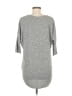 Express Gray 3/4 Sleeve Top Size M - photo 2