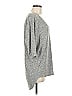 Express Gray 3/4 Sleeve Top Size M - photo 4
