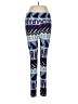 Lularoe Graphic Blue Leggings One size - photo 1