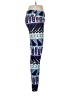 Lularoe Graphic Blue Leggings One size - photo 4