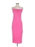Unbranded 100% Polyester Solid Pink Cocktail Dress Size M - photo 1