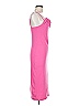 Unbranded 100% Polyester Solid Pink Cocktail Dress Size M - photo 4