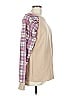 NORACORA Checkered-gingham Tan Cardigan Size L - photo 4