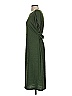 Max Studio Solid Green Casual Dress Size XS - photo 5