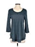 Living Doll 100% Polyester Teal 3/4 Sleeve Top Size 1 - photo 1