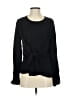 Very J 100% Rayon Black Long Sleeve Blouse Size S - photo 1