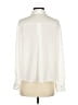 Zara Polka Dots Ivory White Long Sleeve Blouse Size XS - photo 2