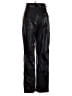 Babaton 100% Polyurethane Black Faux Leather Pants Size 2 - photo 2