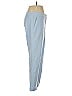 Bar III Color Block Blue Casual Pants Size 10 - photo 4