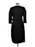 Donna Ricco Solid Black Cocktail Dress Size 12 - photo 2