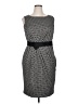 BCBGMAXAZRIA Houndstooth Black Cocktail Dress Size XL - photo 1