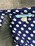 Leifnotes 100% Polyester Stars Blue Short Sleeve Blouse Size 4 - photo 6