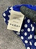 Leifnotes 100% Polyester Stars Blue Short Sleeve Blouse Size 4 - photo 7