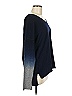 Vince. Color Block Blue Wool Pullover Sweater Size M - photo 4