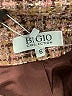Bigio Collection Tweed Brown Blazer Size 6 - photo 6