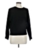 Carmen Carmen Marc Valvo Solid Black Pullover Sweater Size L - photo 1