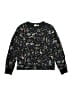 Gap Kids Print Black Pullover Sweater Size 12 - photo 1