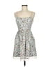 Deb 100% Cotton Floral Blue Casual Dress Size 7 - photo 1
