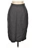 Kasper A.S.L. Solid Gray Wool Skirt Size 10 - photo 1