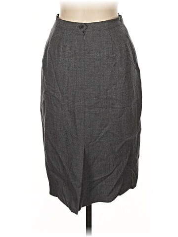 Kasper A.S.L. Wool Skirt (view 2)