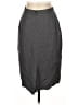 Kasper A.S.L. Solid Gray Wool Skirt Size 10 - photo 2
