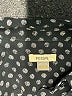 Fossil 100% Silk Polka Dots Black Long Sleeve Silk Top Size XS - photo 7