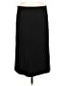 Ann Taylor LOFT Chevron-herringbone Black Formal Skirt Size M - photo 2