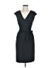 Kay Unger Solid Black Cocktail Dress Size 6 - photo 1