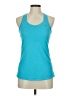 Nike 100% Polyester Teal Blue Active Tank Size M - photo 1