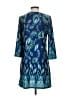 Beach Break Floral Tropical Blue Casual Dress Size S - photo 2