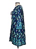 Beach Break Floral Tropical Blue Casual Dress Size S - photo 5