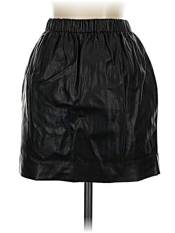 Sparkle & Fade Faux Leather Skirt (view 2)