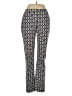Boden Print Black Casual Pants Size 8L - photo 1