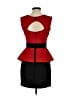 Reign On Color Block Red Cocktail Dress Size 3 - 4 - photo 2