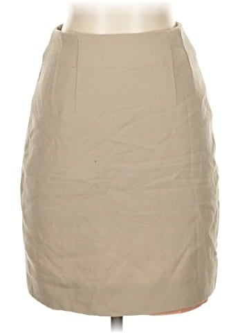 Linda Allard Ellen Tracy Wool Skirt (view 1)